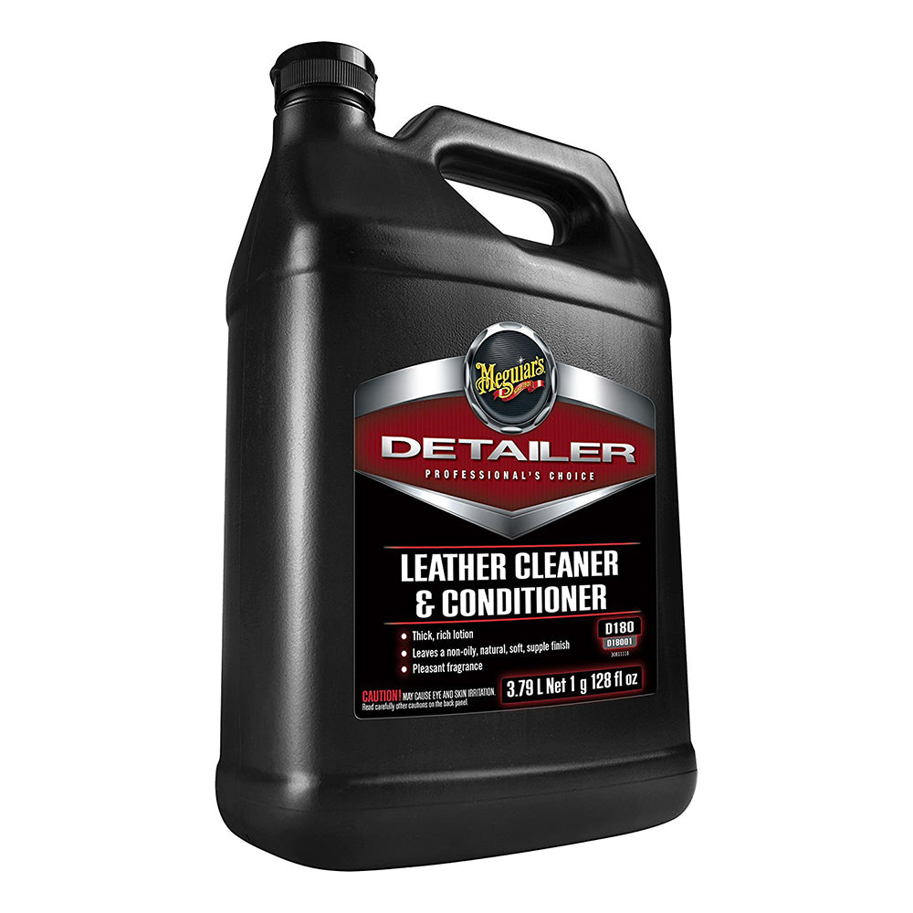 Meguiars Detailer Leather Cleaner  Conditioner - 1-Gallon - Deckhand Marine Supply