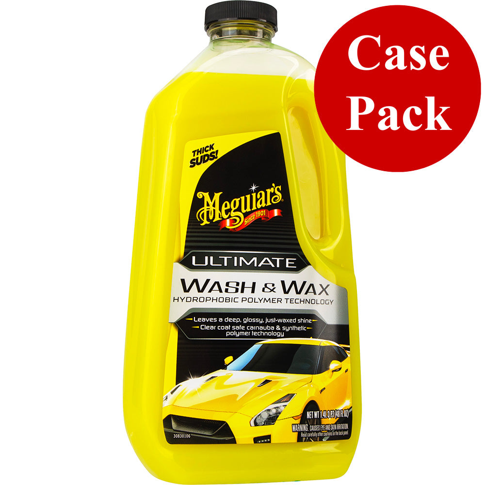 Meguiars Ultimate Wash  Wax - 1.4 Liters *Case of 6* - Deckhand Marine Supply