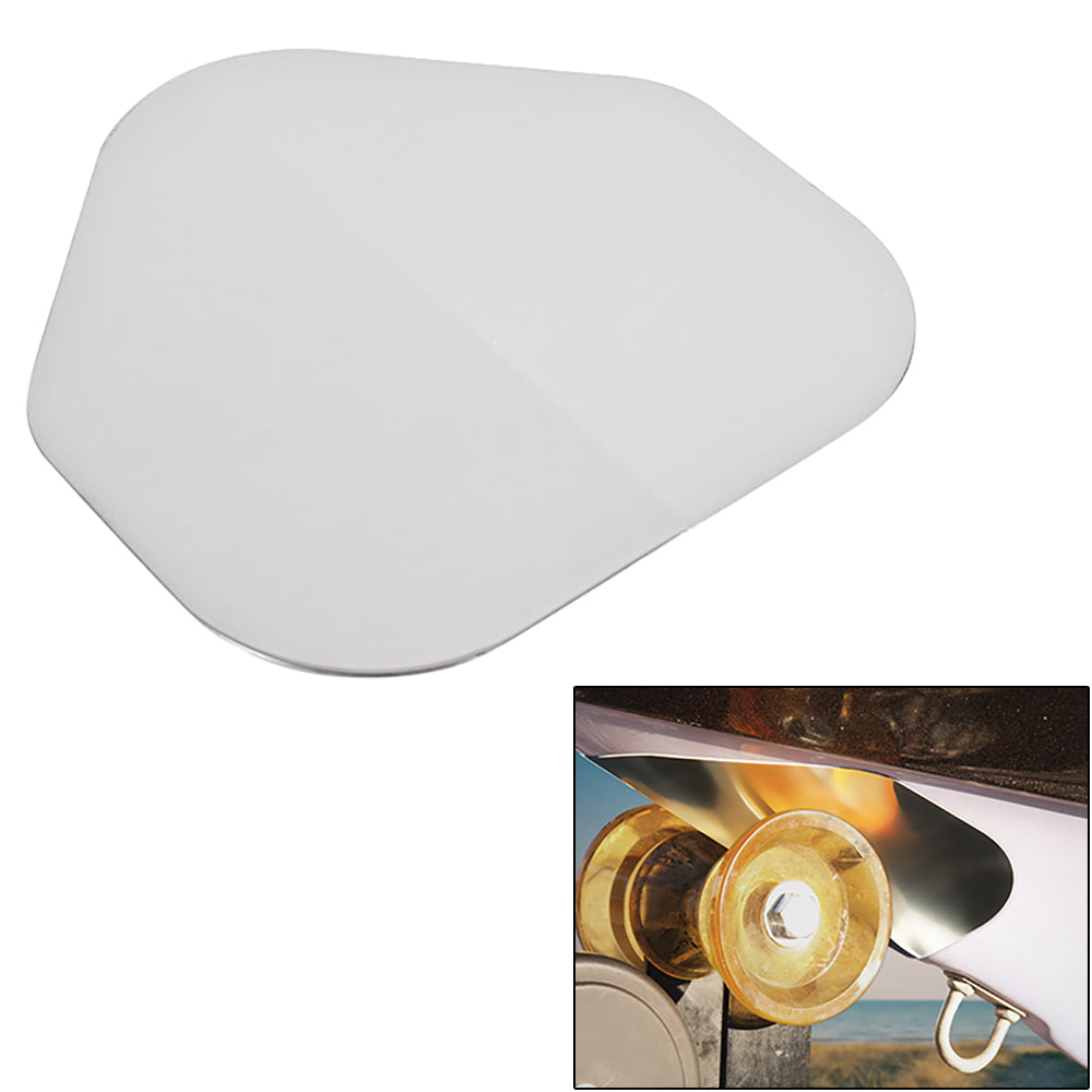 Megaware ScuffBuster XL - 9" x 8.75" - Solid - 22G - Stainless Steel - Deckhand Marine Supply
