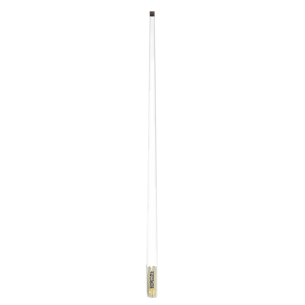 Digital Antenna 538-AW-S 8 AM/FM Stereo Antenna - White - Deckhand Marine Supply