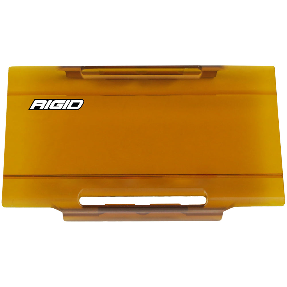 RIGID Industries E-Series Lens Cover 6" - Yellow - Deckhand Marine Supply