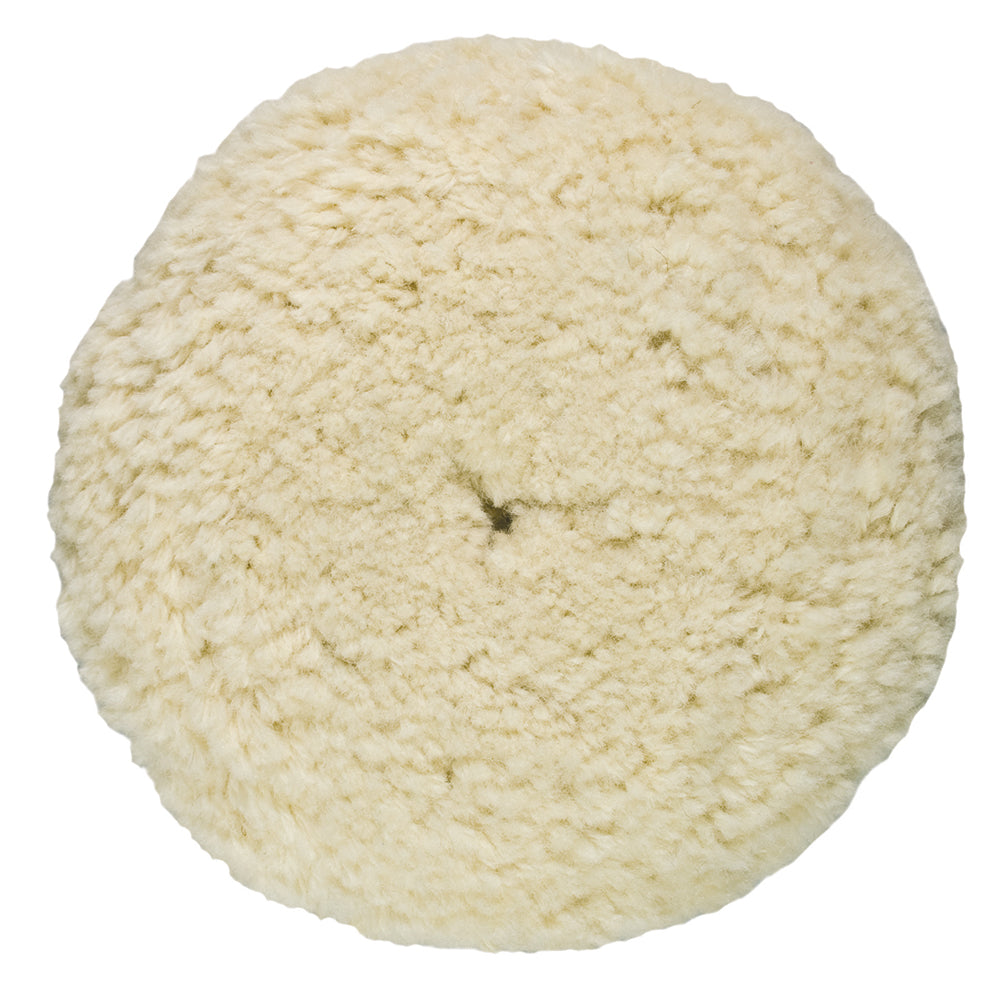 Presta Rotary Wool Buffing Pad - White Heavy Cut - Deckhand Marine Supply