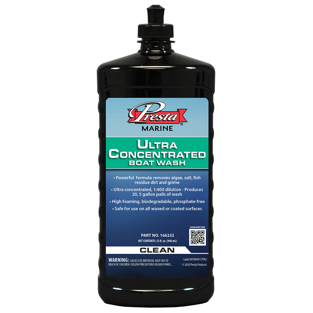 Presta Marine Ultra Concentrated Boat Wash - 32oz - Deckhand Marine Supply