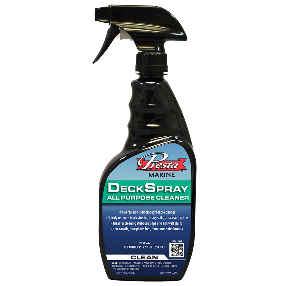 Presta DeckSpray All Purpose Cleaner - 22oz Spray - Deckhand Marine Supply