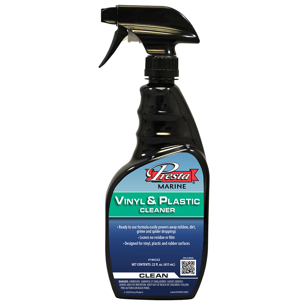 Presta Marine Vinyl  Plastic Cleaner - 22oz - Deckhand Marine Supply