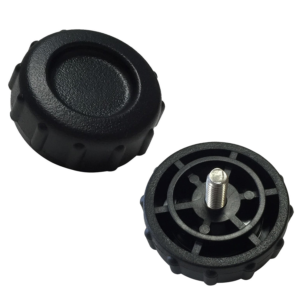 Standard Horizon Mounting Knob - Black ABS Plastic - Single - Deckhand Marine Supply