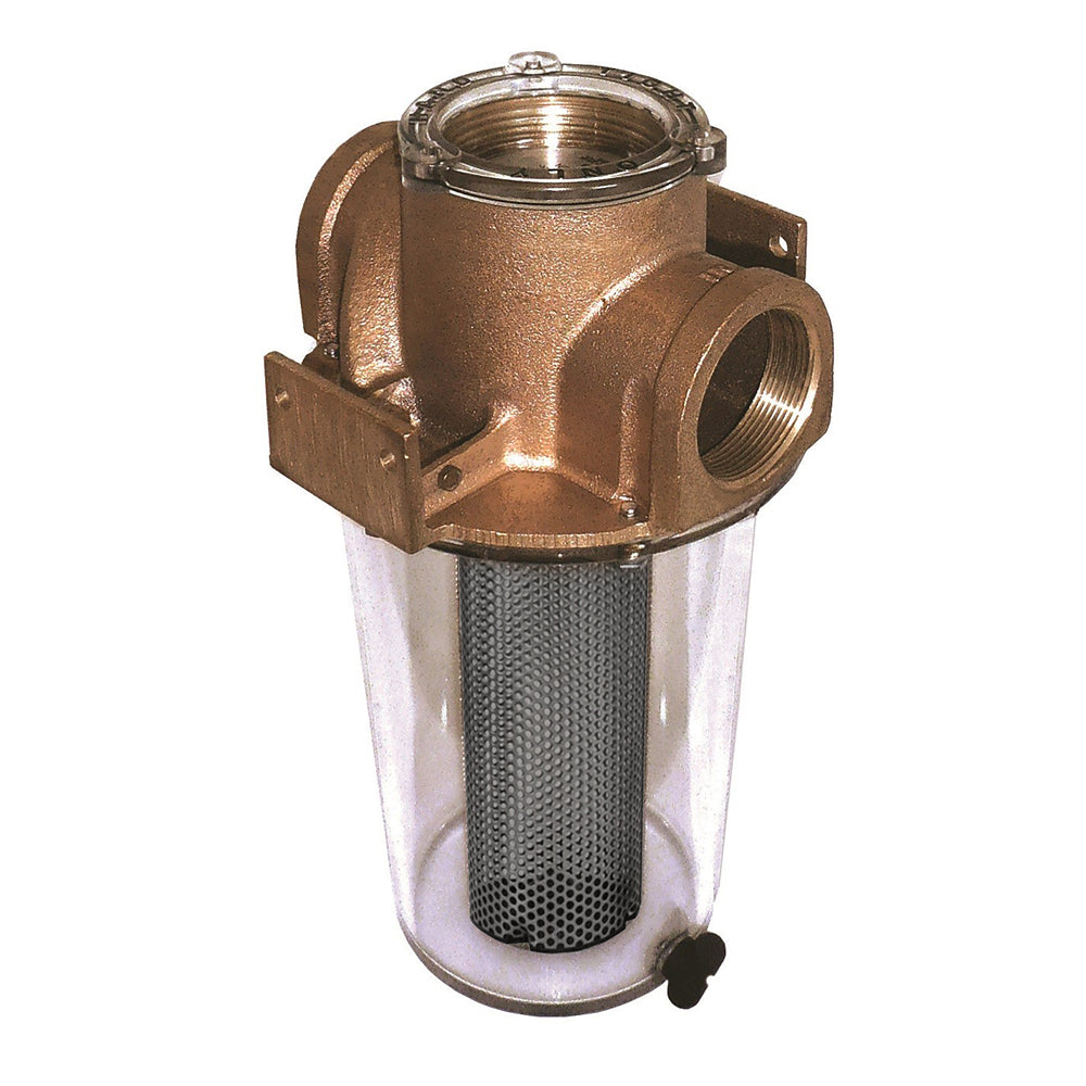 GROCO ARG-750 Series 3/4" Raw Water Strainer w/Monel Basket - Deckhand Marine Supply