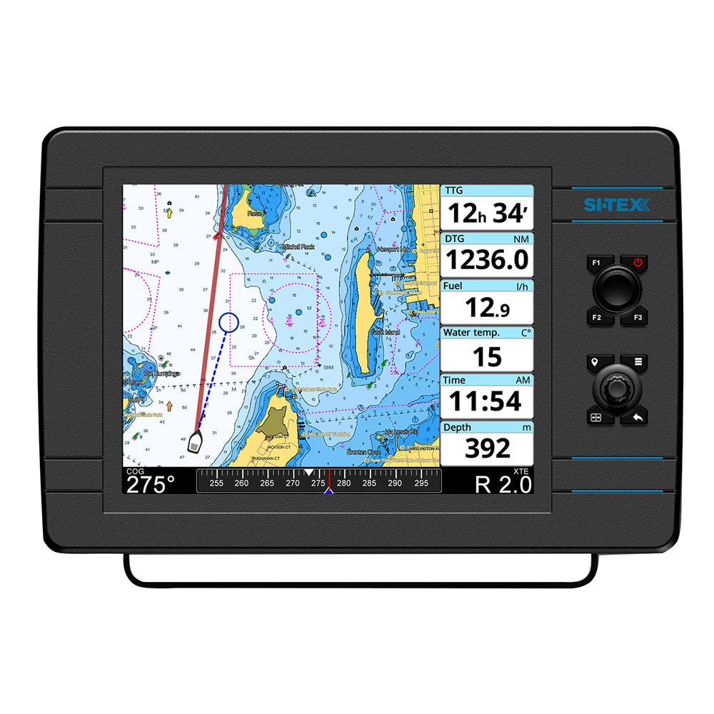 SI-TEX NavPro 1200F w/Wifi  Built-In CHIRP - Includes Internal GPS Receiver/Antenna - Deckhand Marine Supply