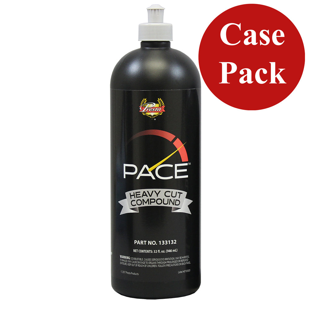 Presta PACE Heavy Cut Compound - 32oz - *Case of 6* - Deckhand Marine Supply