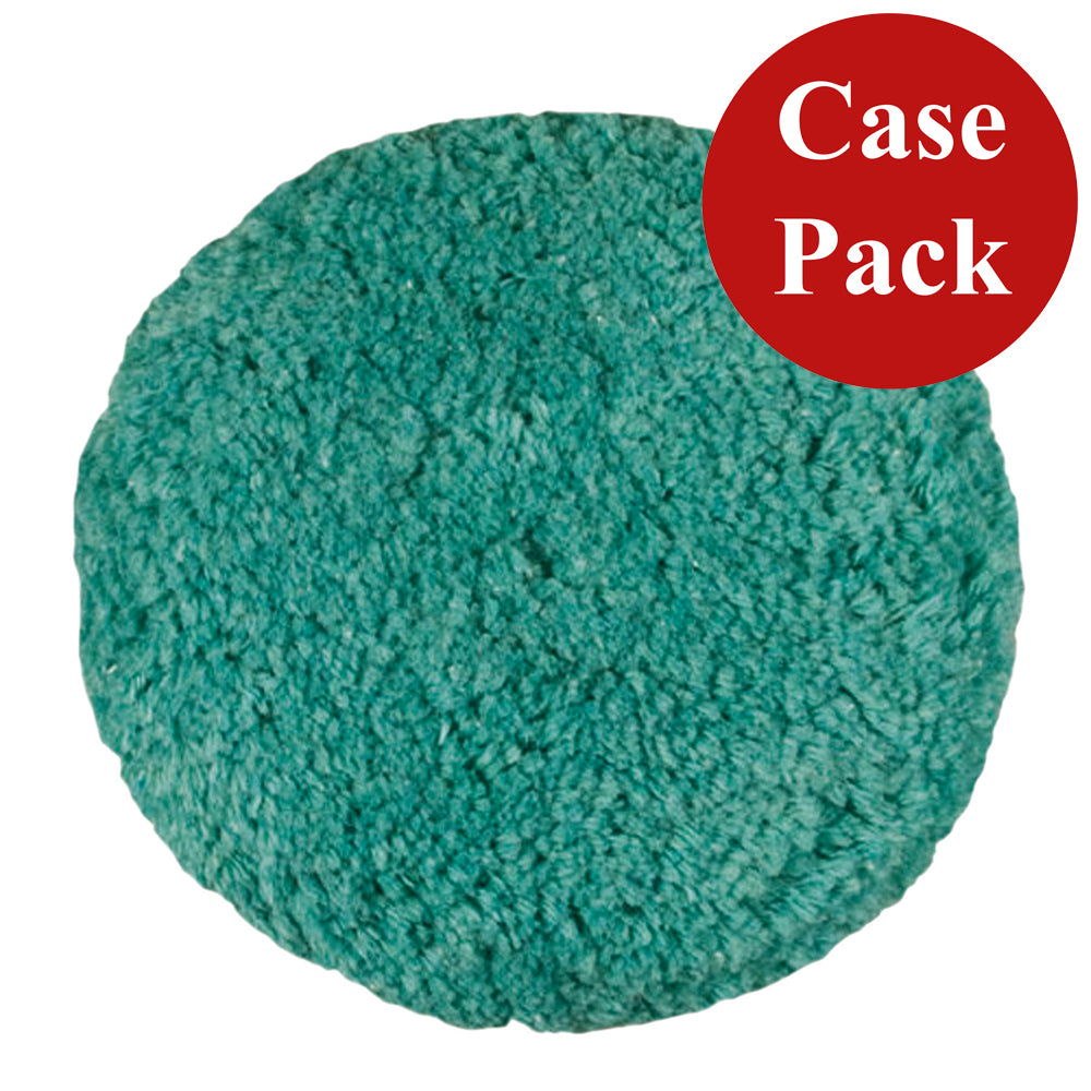 Presta Rotary Blended Wool Buffing Pad - Green Light Cut/Polish - *Case of 12* - Deckhand Marine Supply
