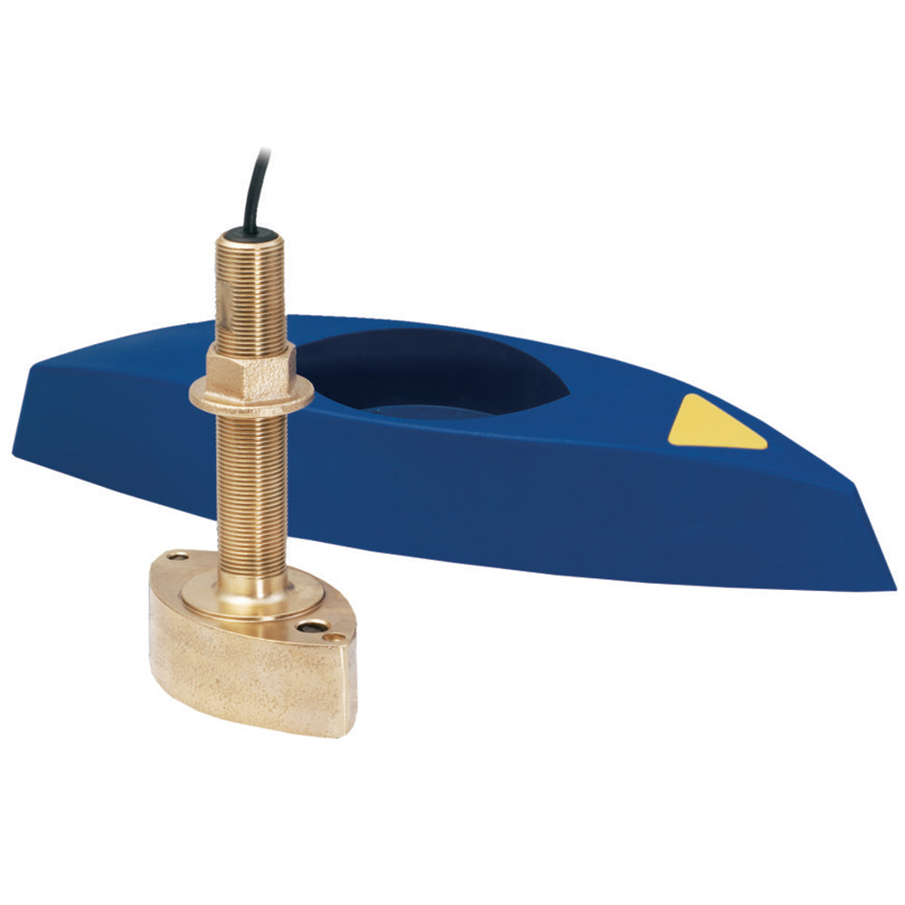 Airmar B45-DT-HB 600W Thru-Hull Transducer w/Fairing Block  Humminbird #9 Connector - Deckhand Marine Supply