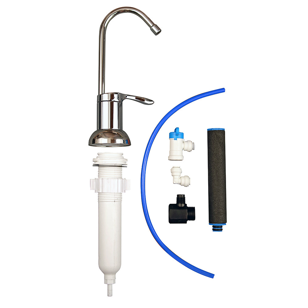 Forespar PUREWATER+All-In-One Water Filtration System Complete Starter Kit - Deckhand Marine Supply