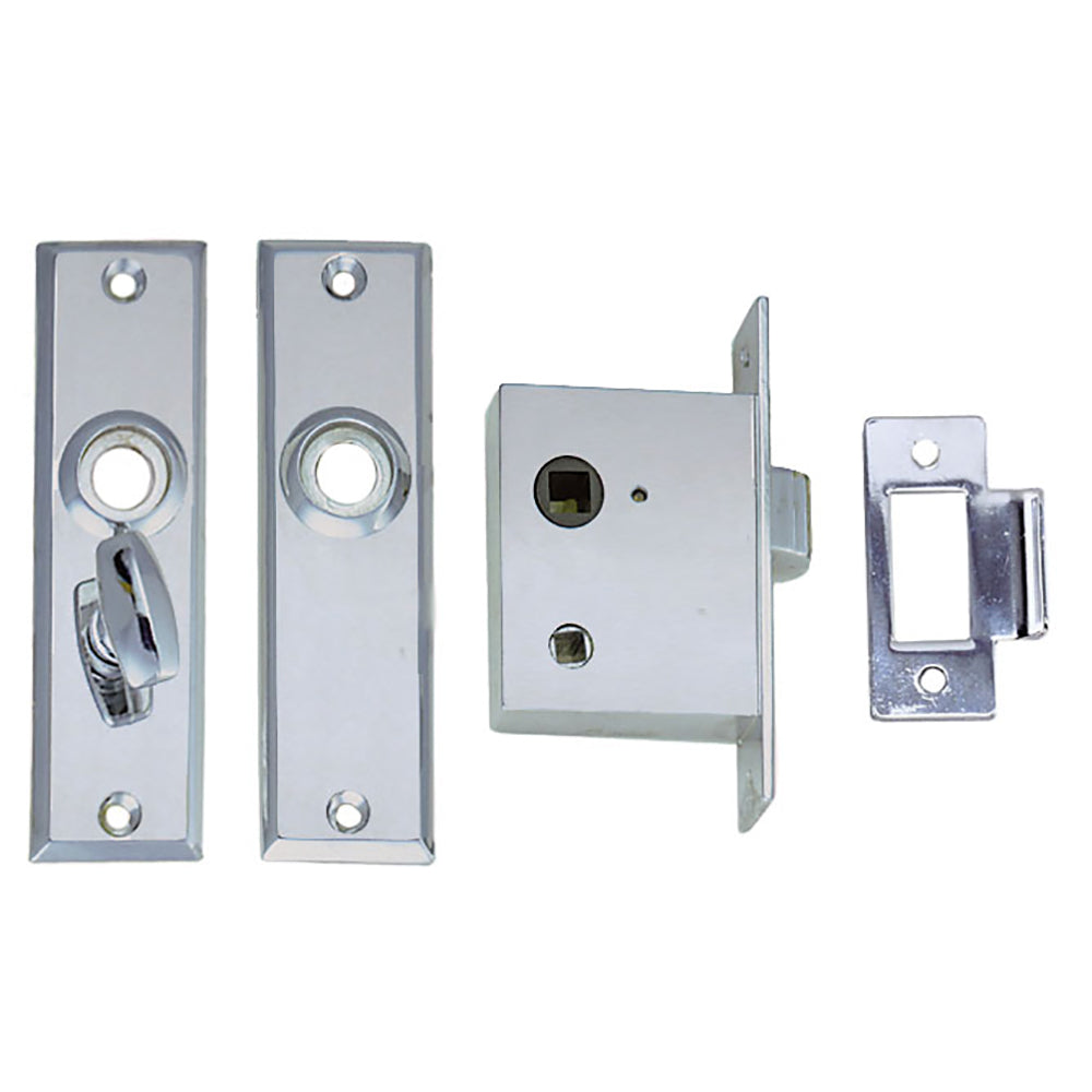 Perko Mortise Latch Set w/Turn Button - Deckhand Marine Supply