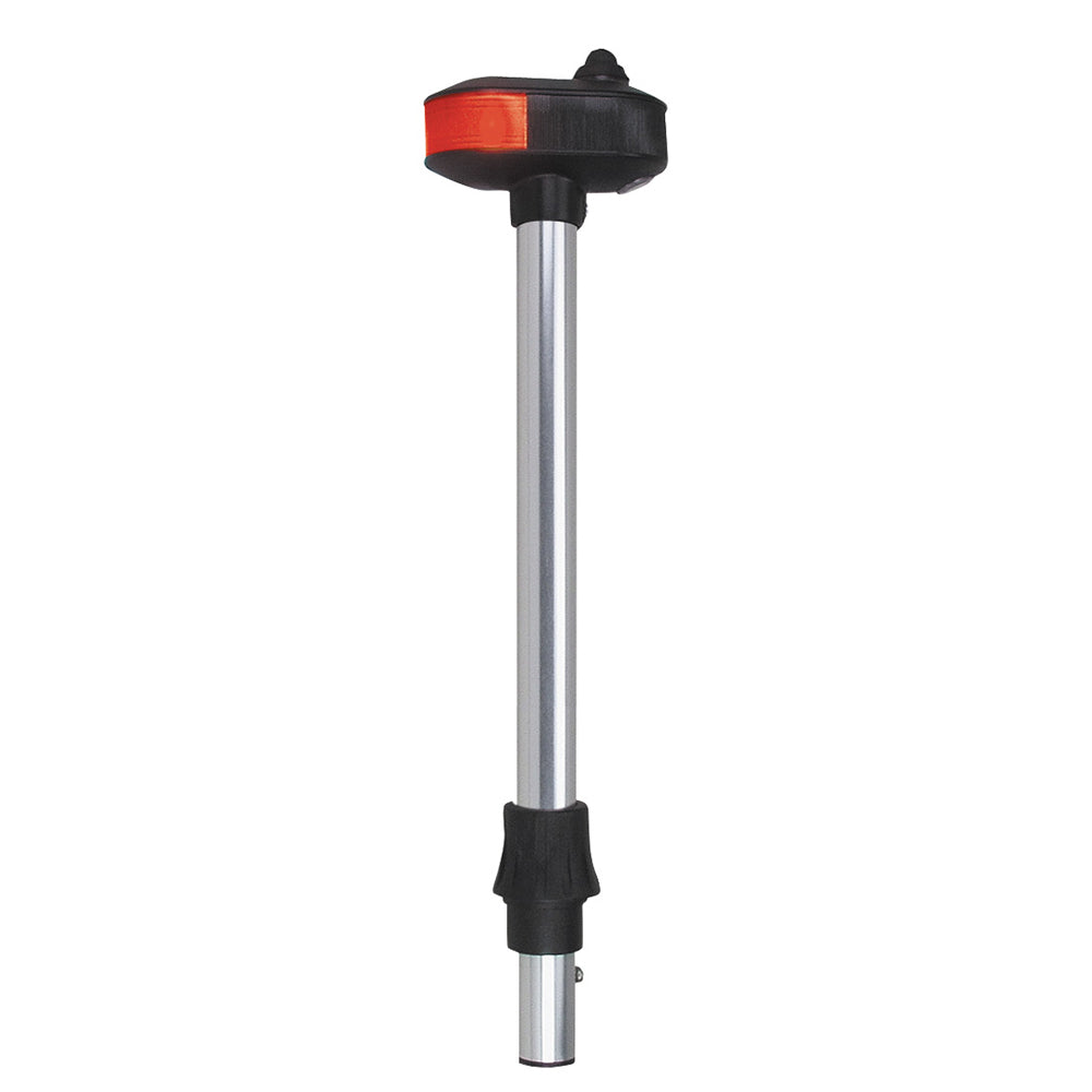 Perko Removable Bi-Color Pole  Utility Light 12" - Black - Deckhand Marine Supply