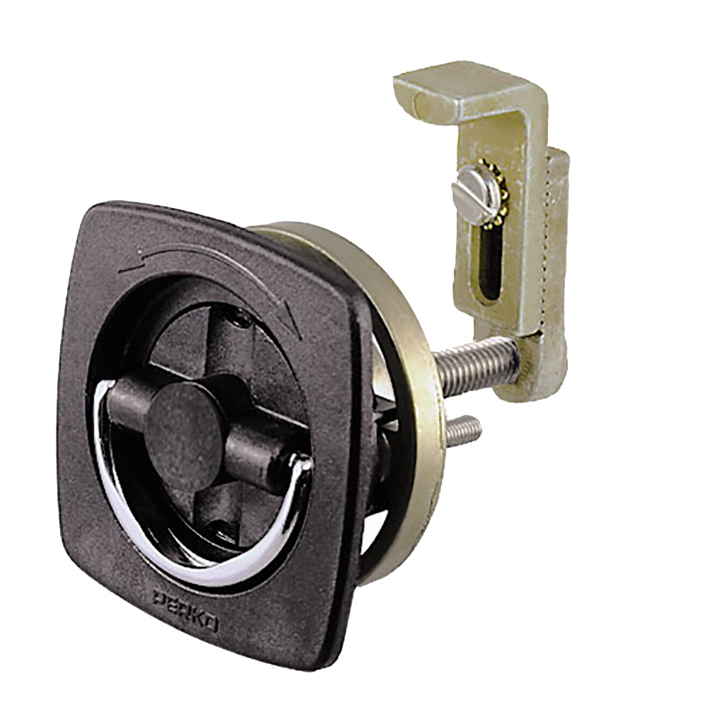 Perko Flush Latch - Non-Locking - 2.5" x 2.5" w/Offset Adjustable Cam Bar - Deckhand Marine Supply