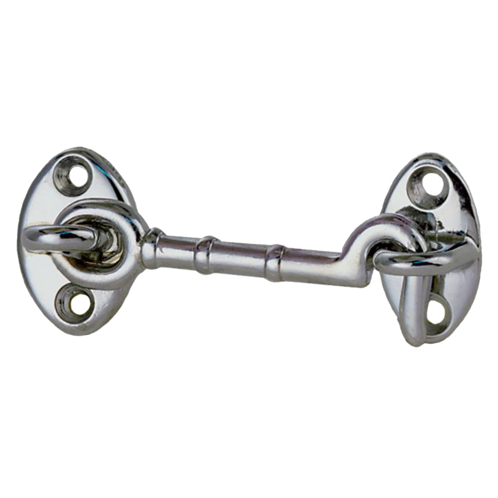 Perko Chrome Plated Bronze Cabin Door Hook - 3" - Deckhand Marine Supply