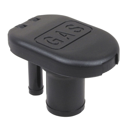 Perko Combination Vented Gas Fill/Tank f/1-1/2" Hose - Straight Neck - Deckhand Marine Supply
