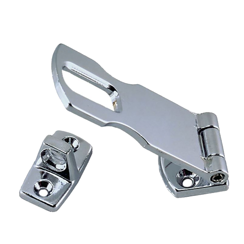 Perko Chrome Plated Zinc Hasp - 3" - Deckhand Marine Supply