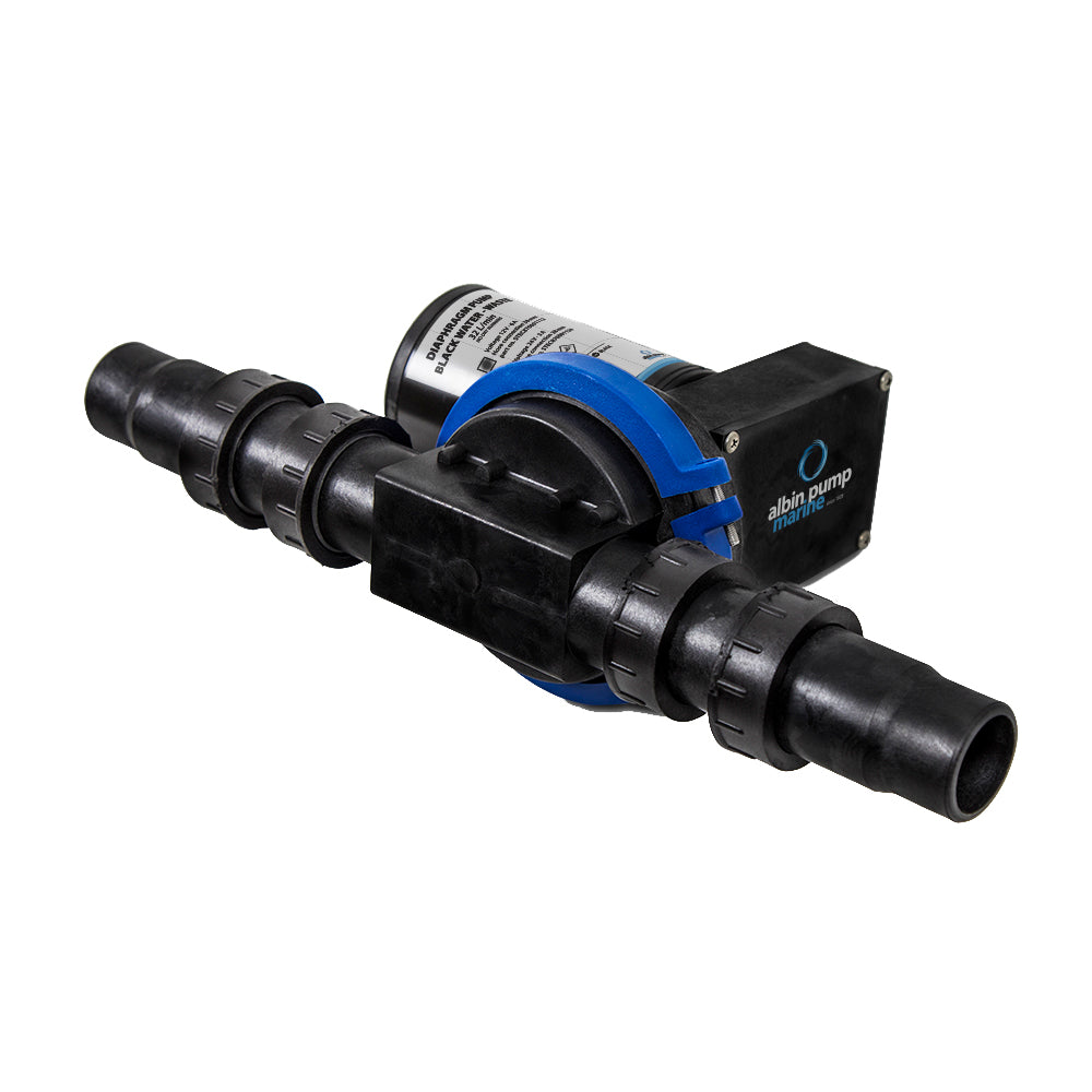 Albin Group Waste Water Diaphragm Pump 32L (8.5 GPM) - 12V - Deckhand Marine Supply