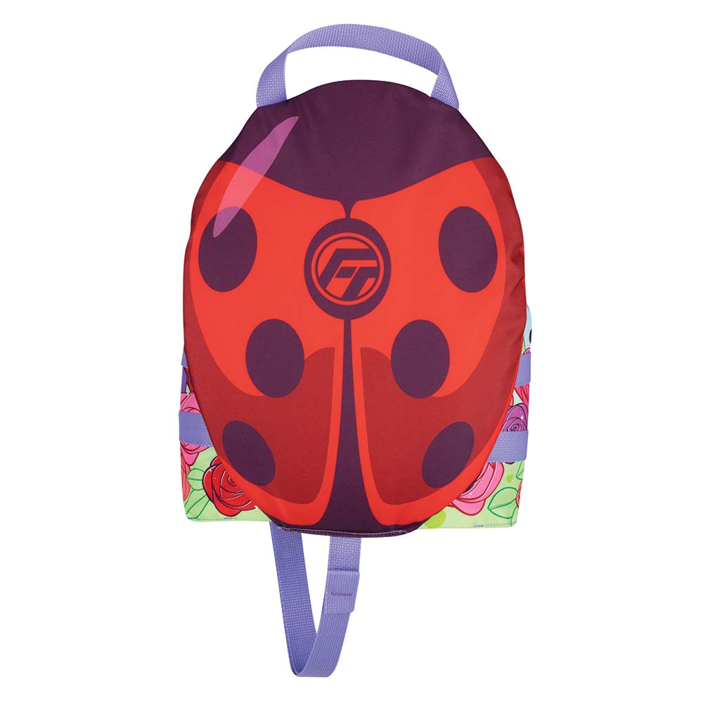 Full Throttle Water Buddies Life Vest - Child 30-50lbs - Ladybug - Deckhand Marine Supply