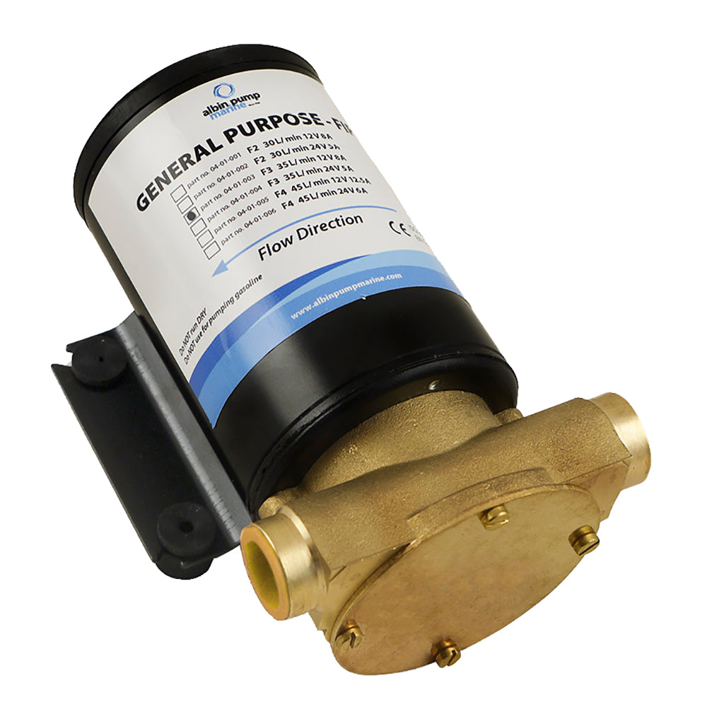 Albin Group Marine General Purpose Pump FIP F3 - 24V - Deckhand Marine Supply