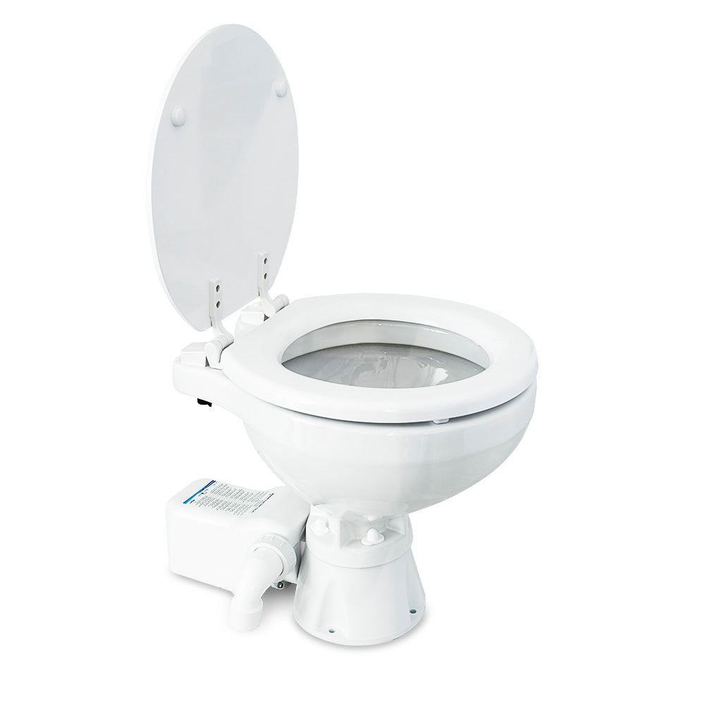 Albin Group Marine Toilet Silent Electric Compact - 12V - Deckhand Marine Supply