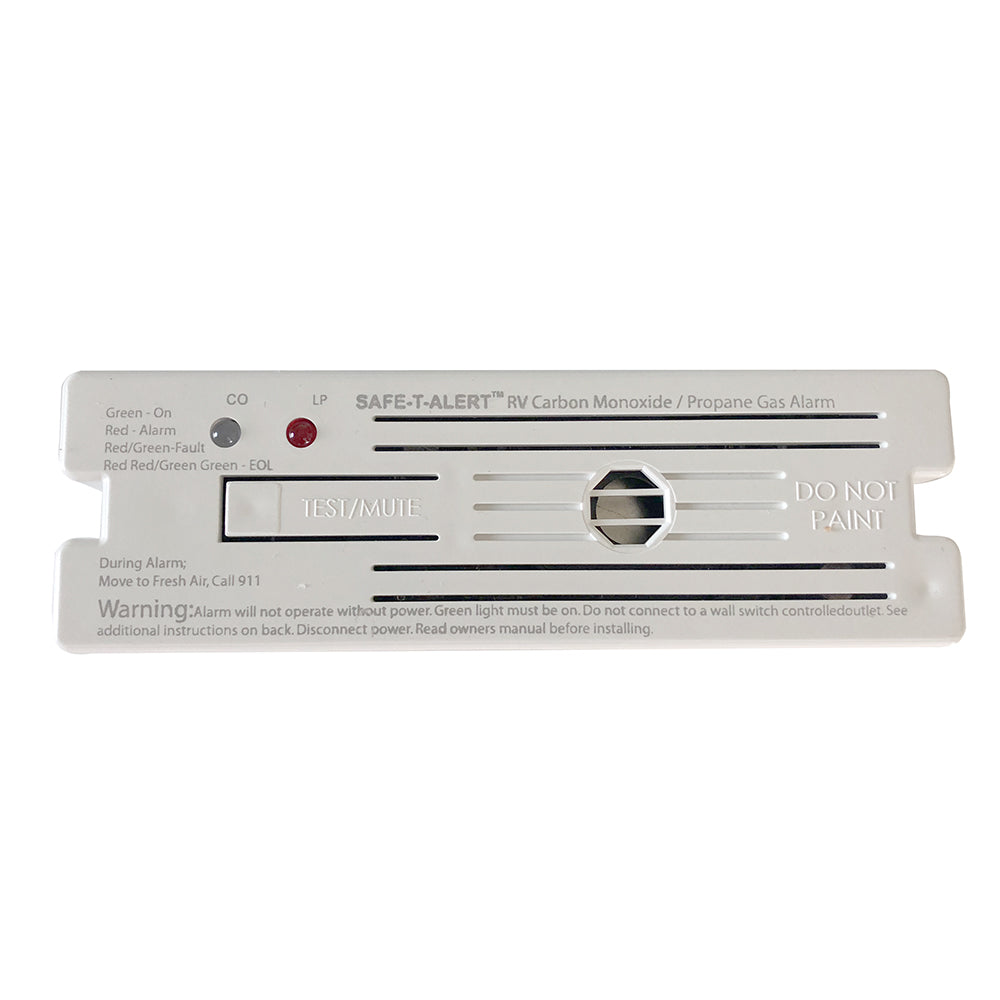 Safe-T-Alert Combo Carbon Monoxide Propane Alarm Surface Mount - White - Deckhand Marine Supply