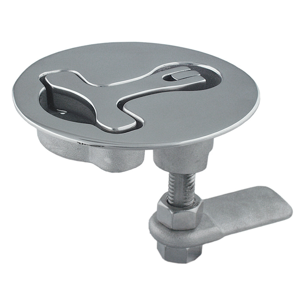 TACO Latch-tite Lifting Handle - 3" Round - Stainless Steel - Deckhand Marine Supply