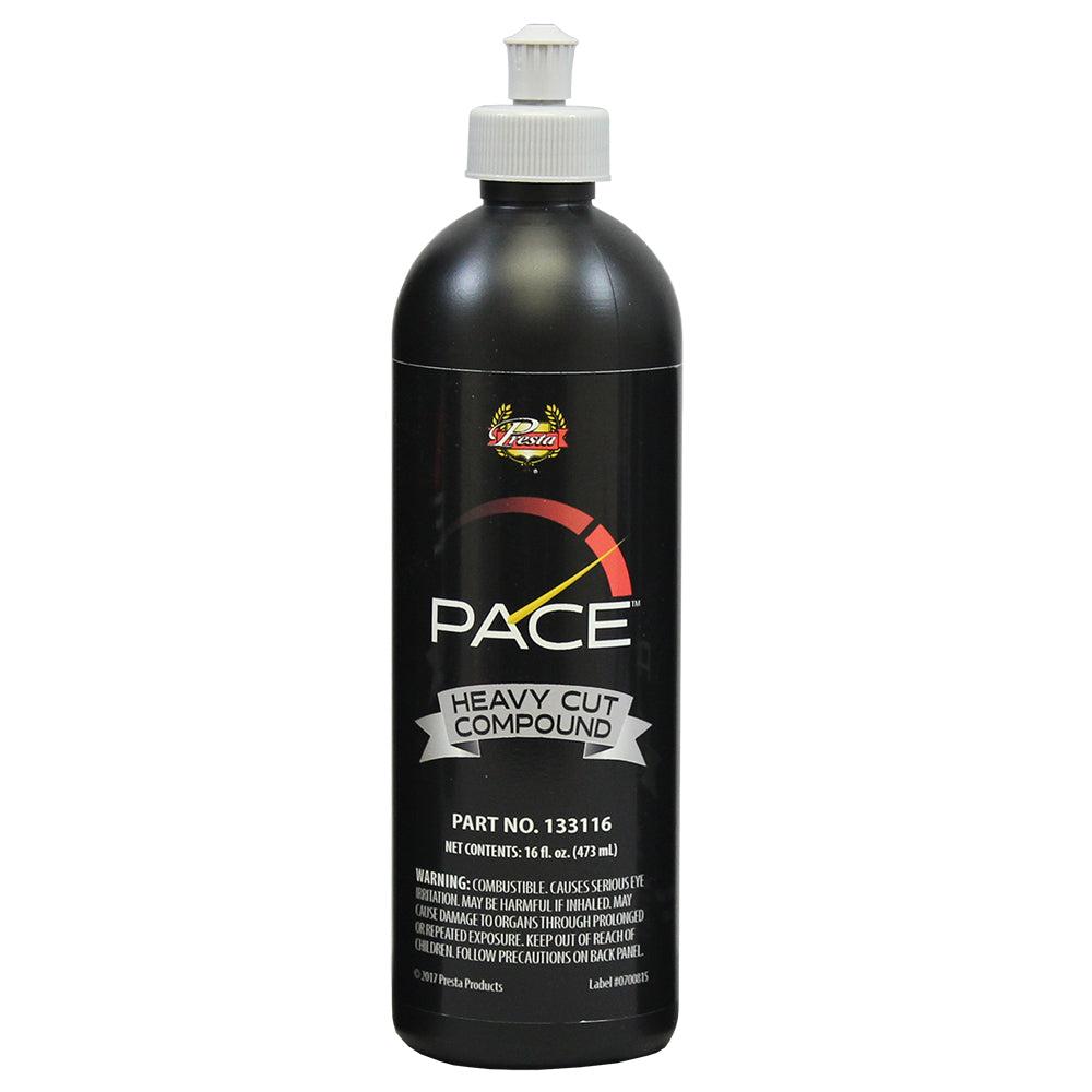 Presta PACE Heavy Cut Compound - 16oz - Deckhand Marine Supply