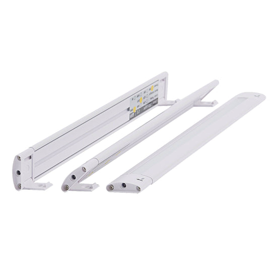 Lunasea Adjustable Linear LED Light w/Built-In Dimmer - 20" Warm White w/Switch - Deckhand Marine Supply