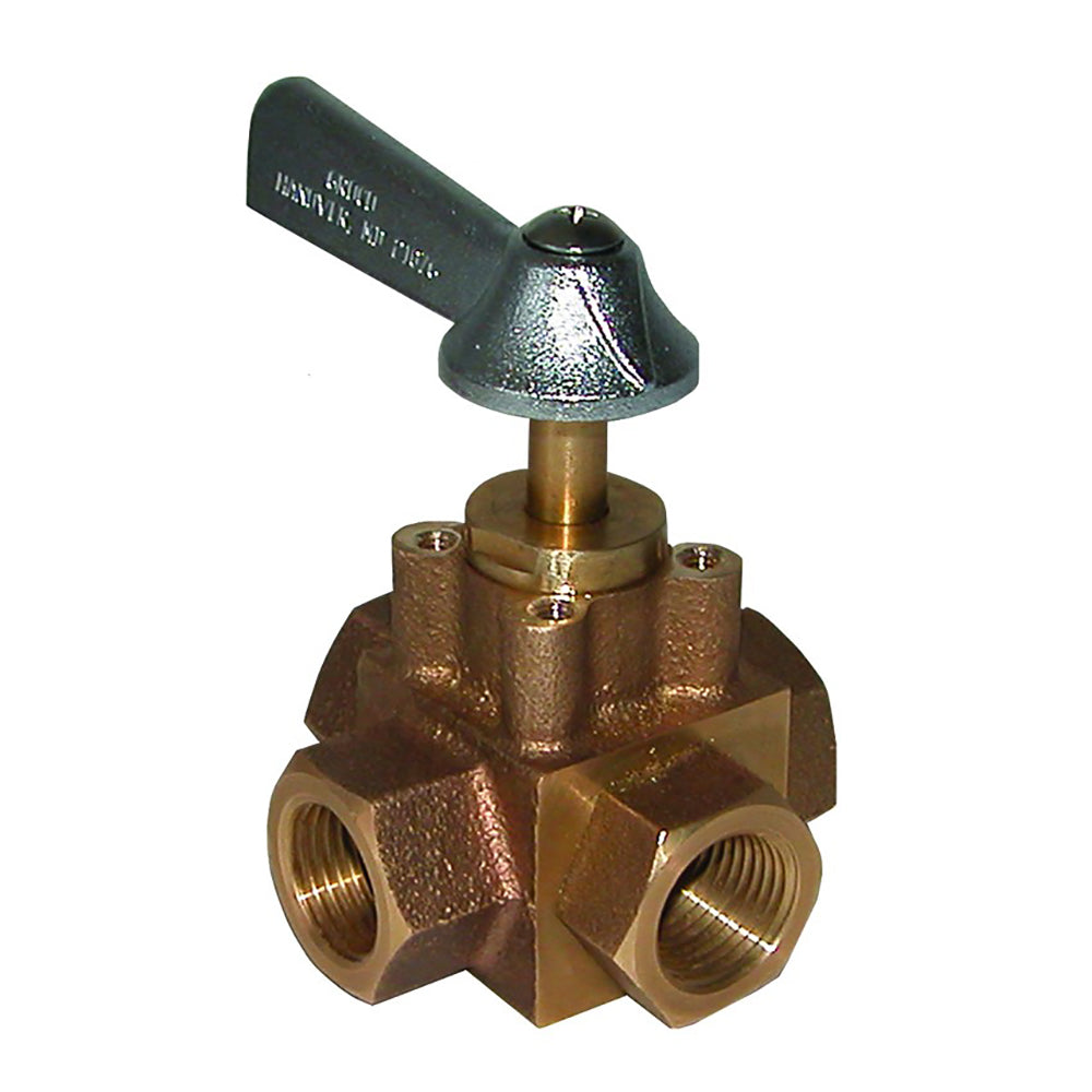 GROCO 1/2" 4-Port Tank Selector Valve - Deckhand Marine Supply