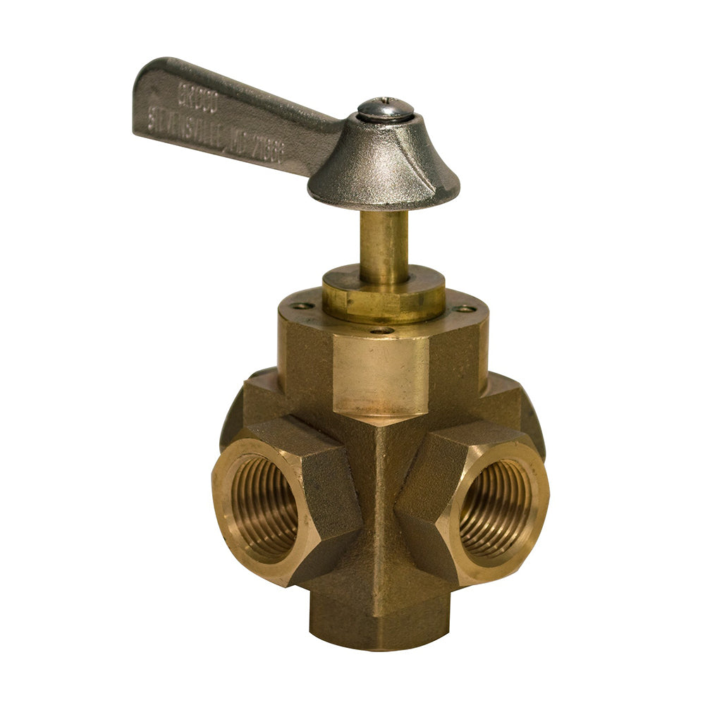 GROCO 1/2" 5-Port Tank Selector Valve - Deckhand Marine Supply