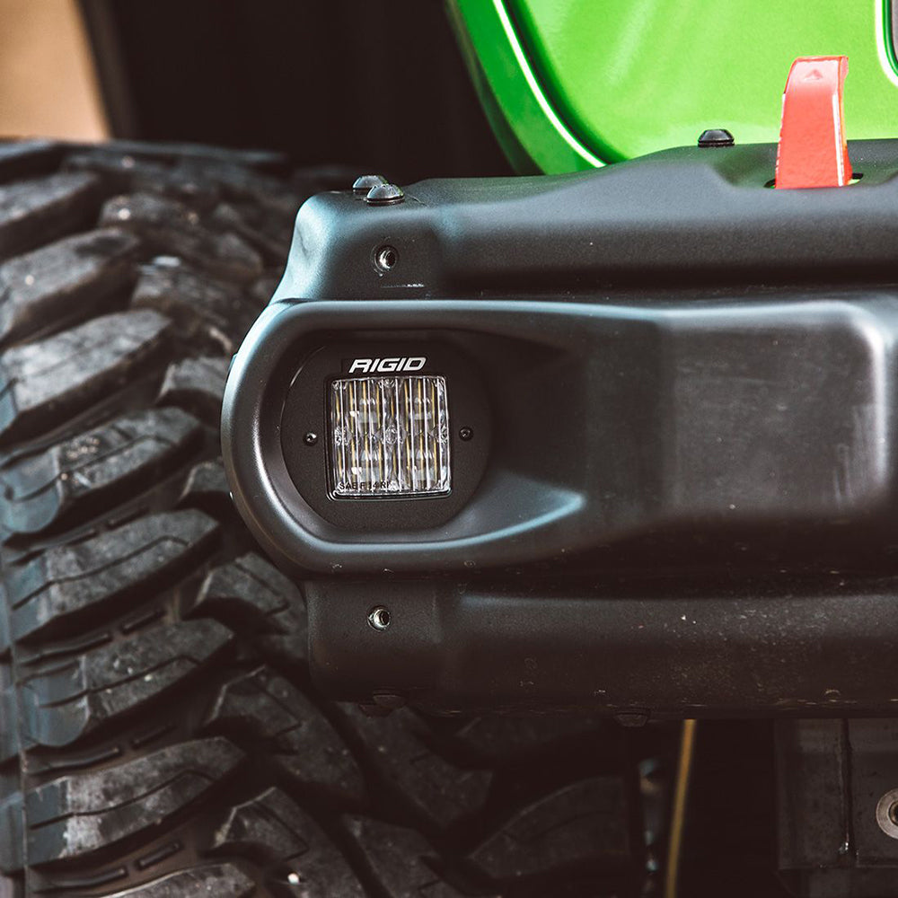 RIGID Industries 2018 Jeep Wrangler JL Fog Mount f/2 D-Series Lights - Deckhand Marine Supply