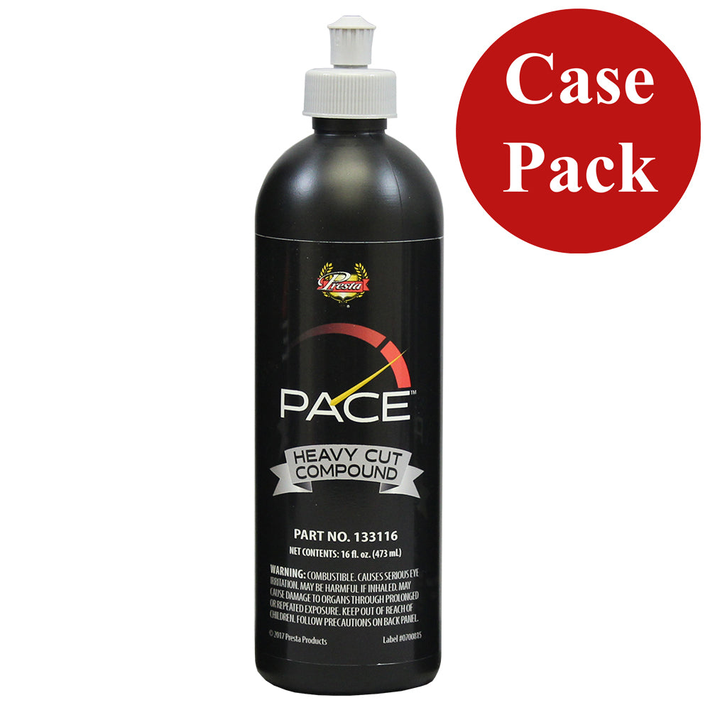 Presta PACE Heavy Cut Compound - 16oz - *Case of 6* - Deckhand Marine Supply