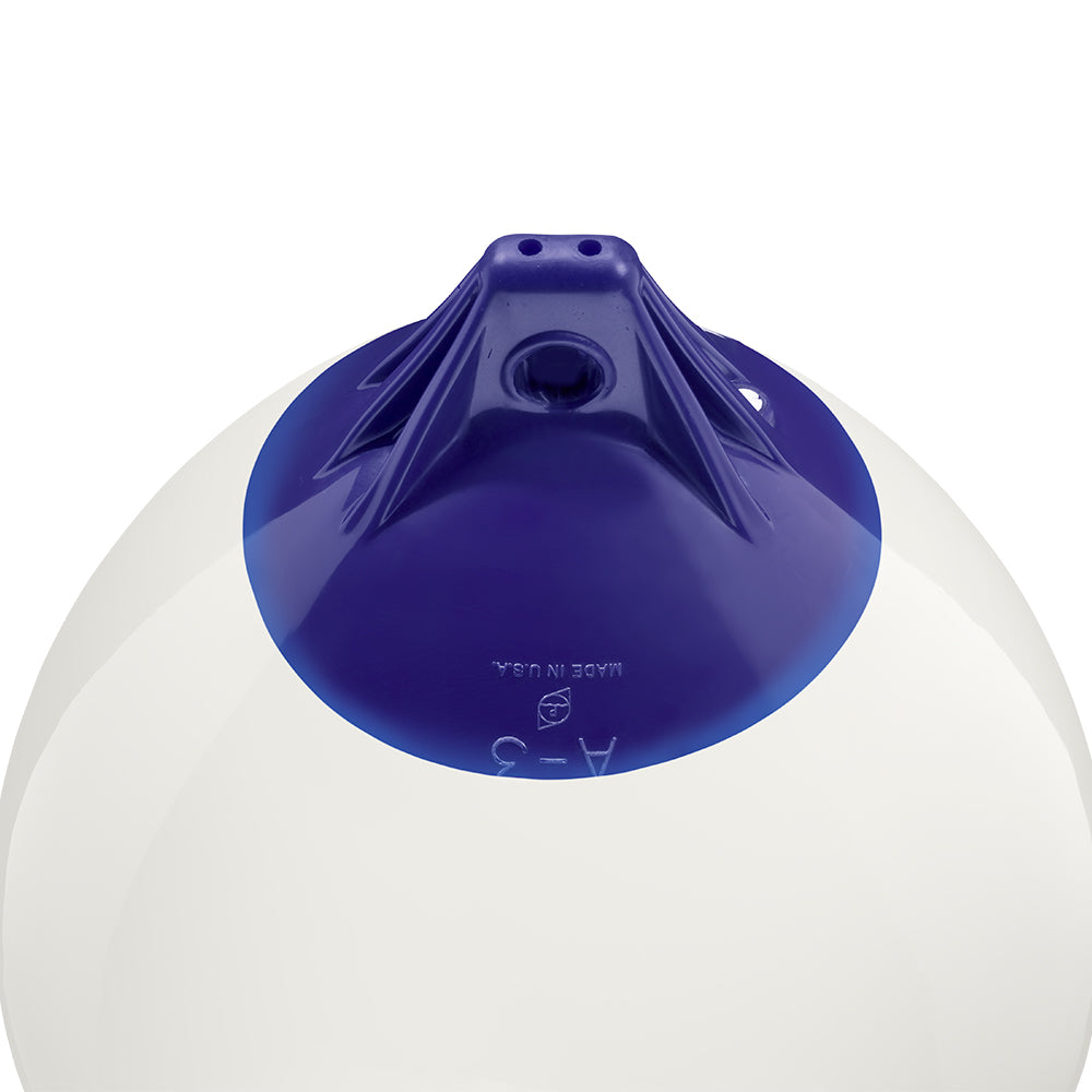 Polyform A-3 Buoy 17" Diameter - White - Deckhand Marine Supply