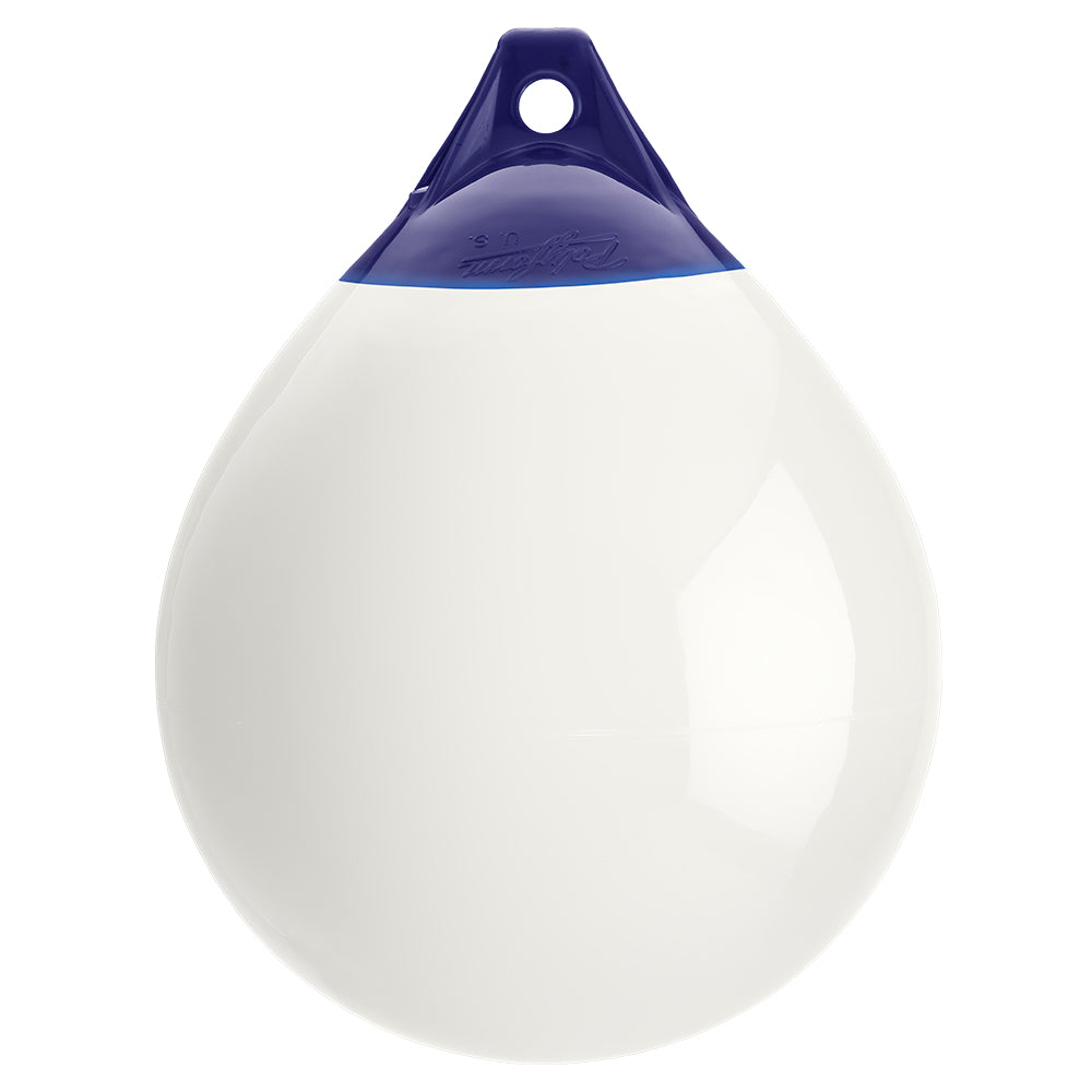 Polyform A-3 Buoy 17" Diameter - White - Deckhand Marine Supply
