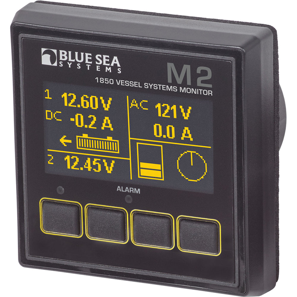 Blue Sea 1850 M2 Vessel Systems Monitor - Deckhand Marine Supply