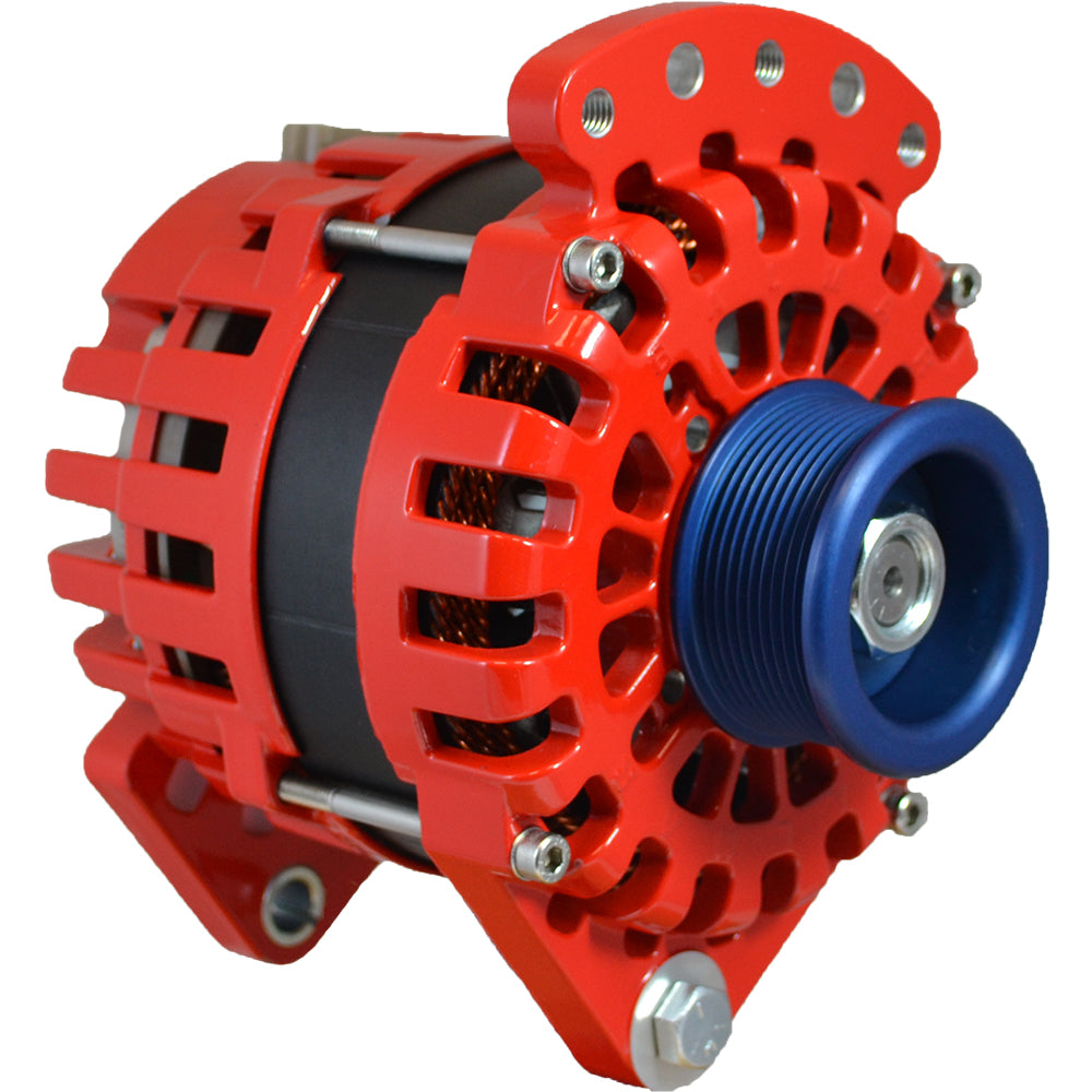 Balmar Alternator 3.15" Dual Foot Saddle J10 Serpentine Pulley - 170A - 12V - Deckhand Marine Supply