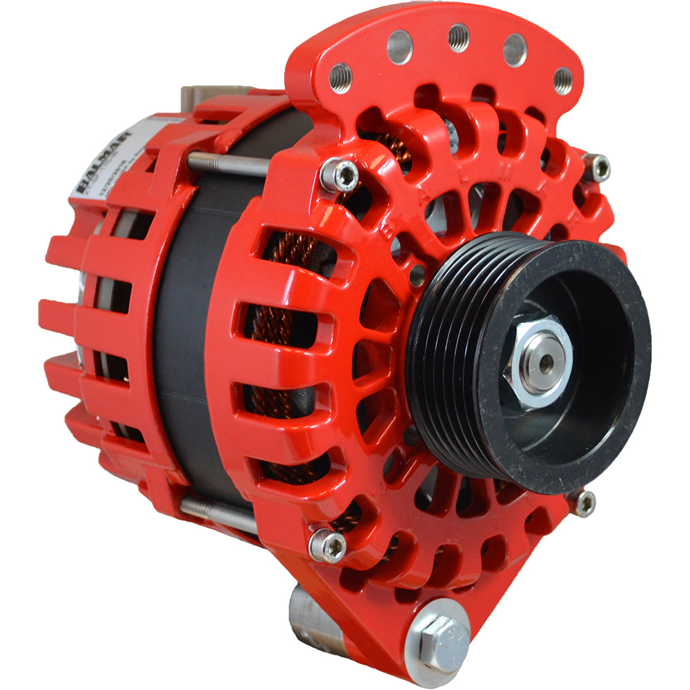Balmar Alternator 1-2" Single Foot K6 Serpentine Pulley - 170A - 12V - Deckhand Marine Supply