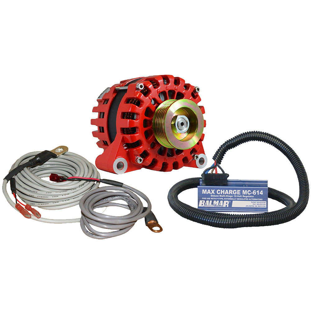 Balmar Alternator Vortec K6 Serpentine Pulley Regulator  Temp Sensor - 170A - 12V - Deckhand Marine Supply