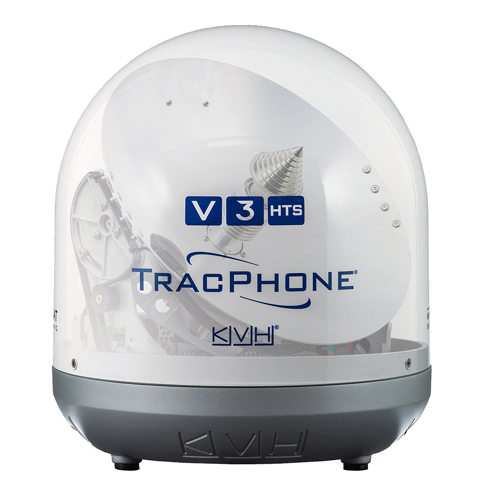 KVH TracPhone V3-HTS Ku-Band 14.5" mini-VSAT - Deckhand Marine Supply