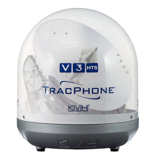 KVH TracPhone V3-HTS Ku-Band 14.5" mini-VSAT - Deckhand Marine Supply