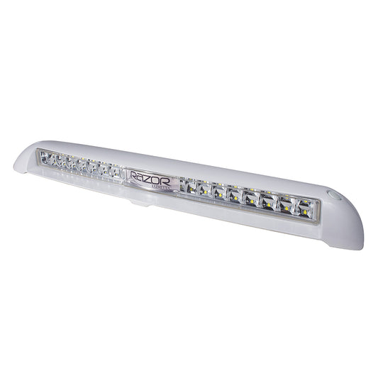 Lumitec Razor 18" Light Bar -Flood - White - Deckhand Marine Supply
