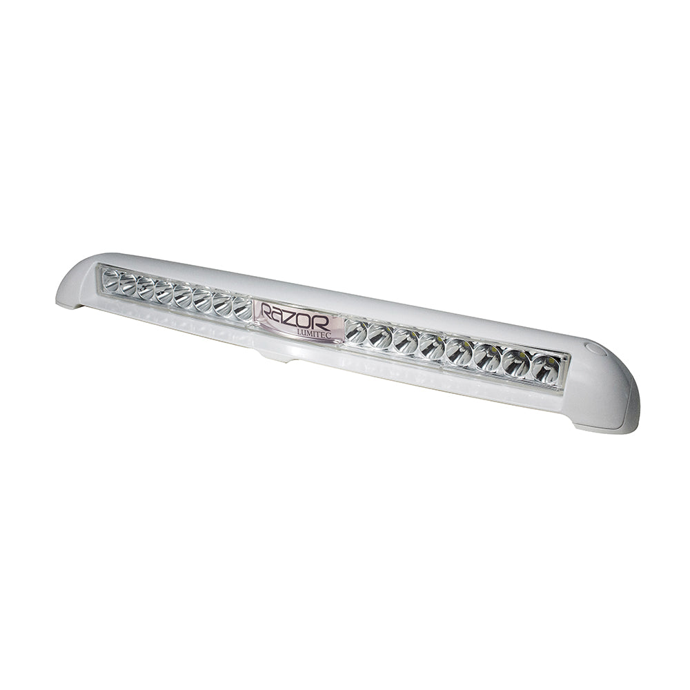 Lumitec Razor Light Bar - Spot - Flush Mount - White - Deckhand Marine Supply