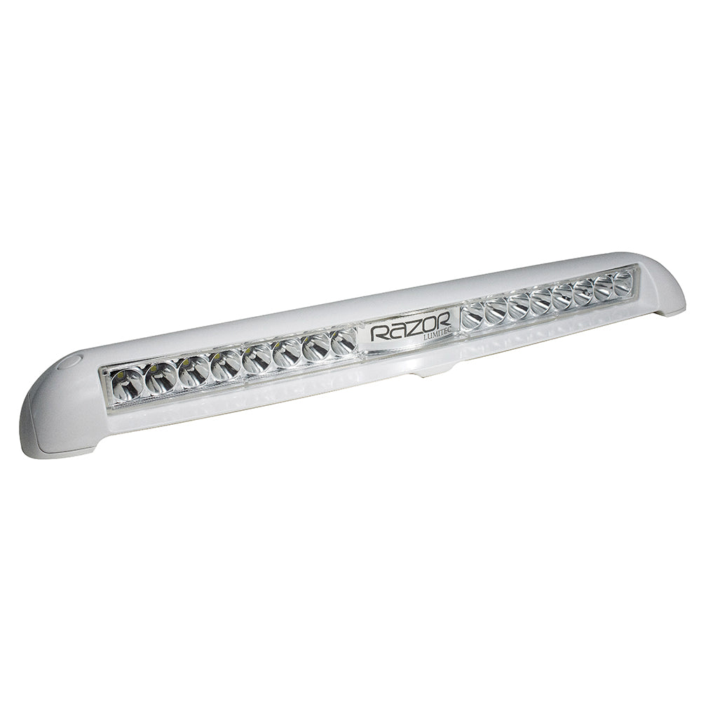 Lumitec Razor Light Bar - Spot - Flush Mount - White - Deckhand Marine Supply