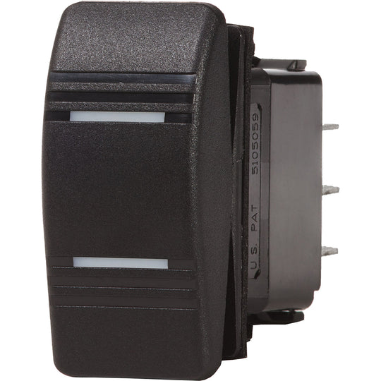 Blue Sea Contura Switch DPDT Black - ON-ON - Deckhand Marine Supply