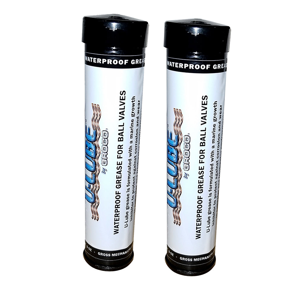 GROCO U-Lube Cartridge - 3oz. *2-Pack - Deckhand Marine Supply
