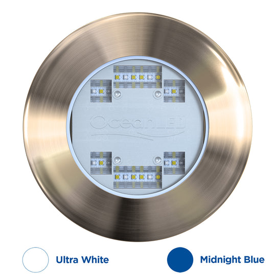 OceanLED Explore E3 XFM Ultra Underwater Light - Ultra White/Midnight Blue - Deckhand Marine Supply