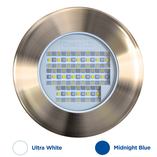 OceanLED Explore E6 XFM Underwater Light - Ultra White/Midnight Blue - Deckhand Marine Supply