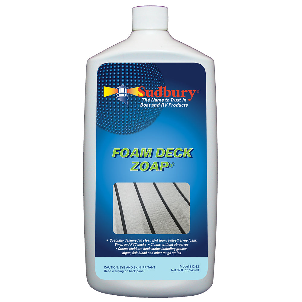Sudbury Foam Deck Zoap Cleaner - 32oz - Deckhand Marine Supply